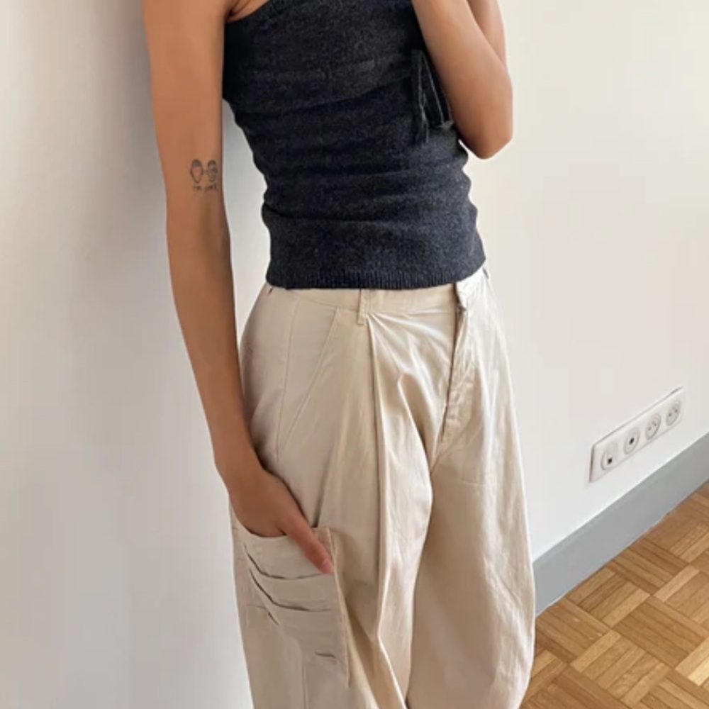 Deiji Gathered Pocket Pant